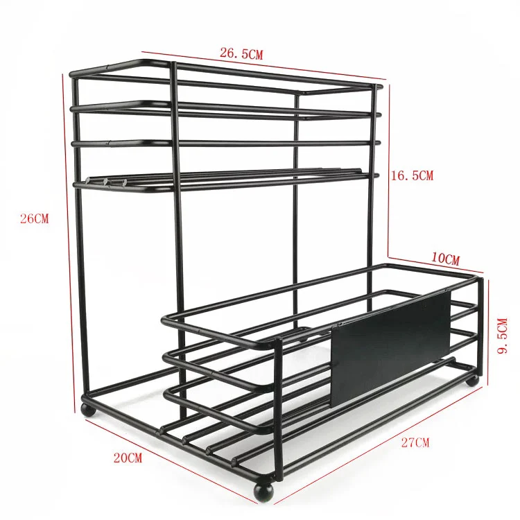 Liner Space Saving Countertop Rack Spice Organizer Liner Space Saving Countertop Rack Spice Organizer