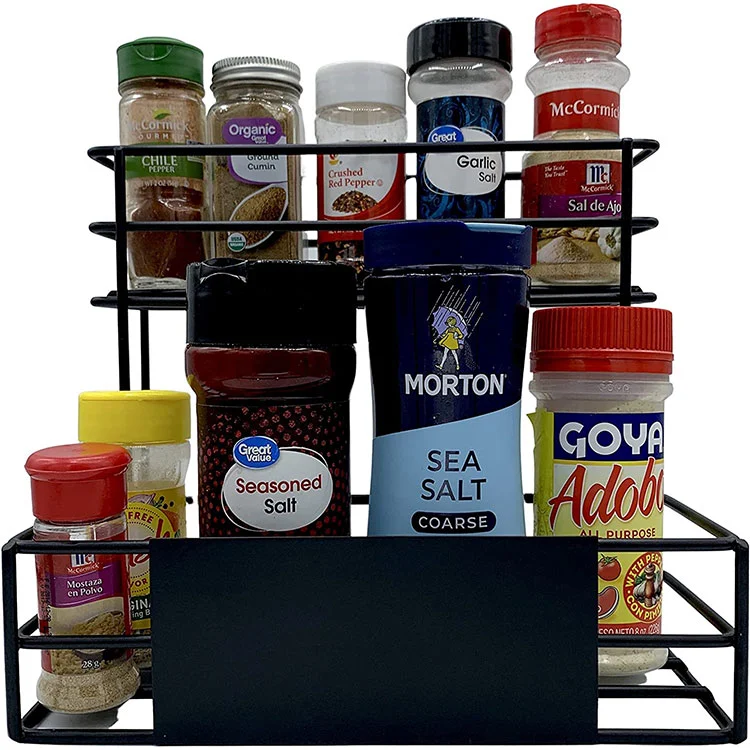 Liner Space Saving Countertop Rack Spice Organizer Liner Space Saving Countertop Rack Spice Organizer