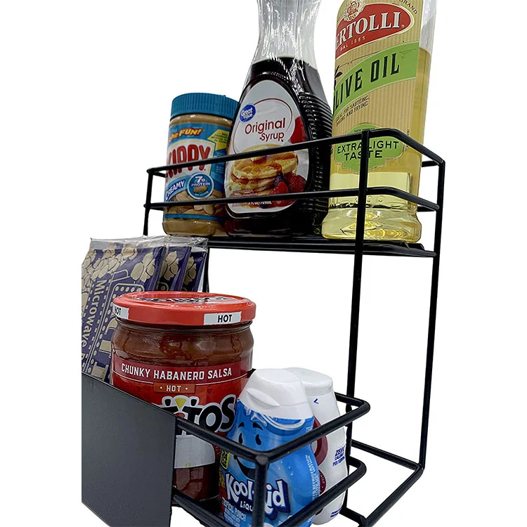 Liner Space Saving Countertop Rack Spice Organizer Liner Space Saving Countertop Rack Spice Organizer